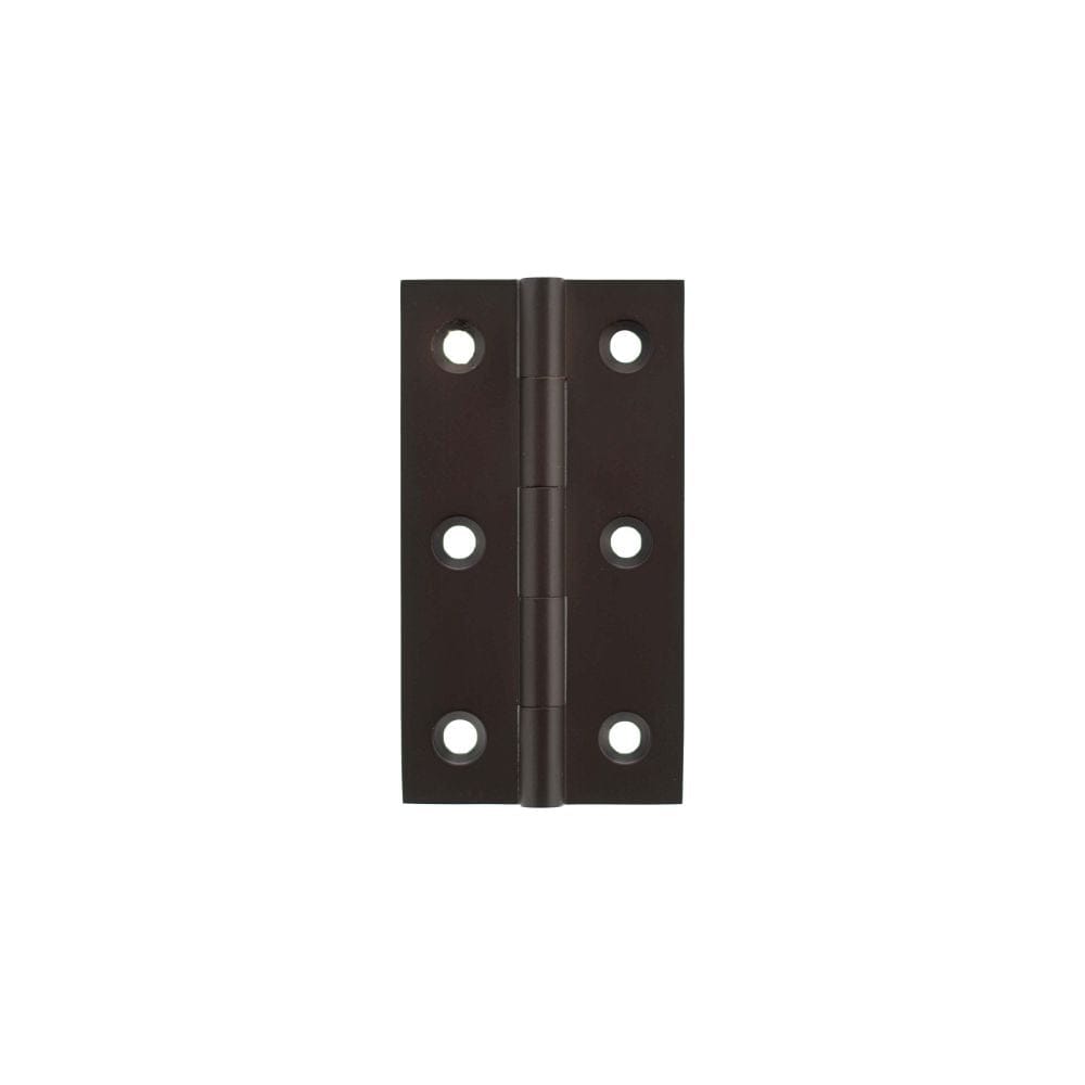 Millhouse Brass Cabinet Hardware Urban Dark Bronze / Cabinet Hinges / 3" (76mm) Millhouse Brass Cabinet Butt Hinges 75mm x 41mm x 2mm - Urban Dark Bronze