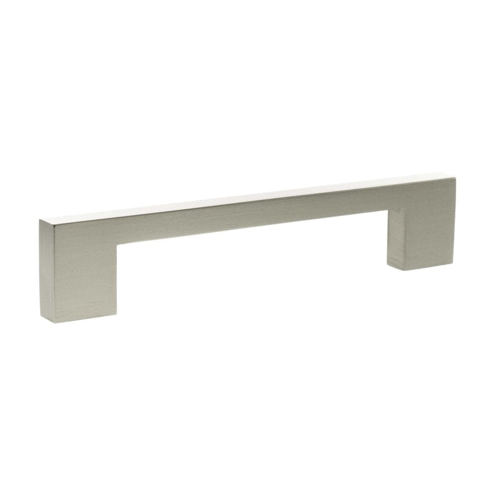 Millhouse Brass Cabinet Hardware Satin Nickel / Cabinet Pull Handles Millhouse Brass Empire Slim Cabinet Pull Handle 128mm - Satin Nickel