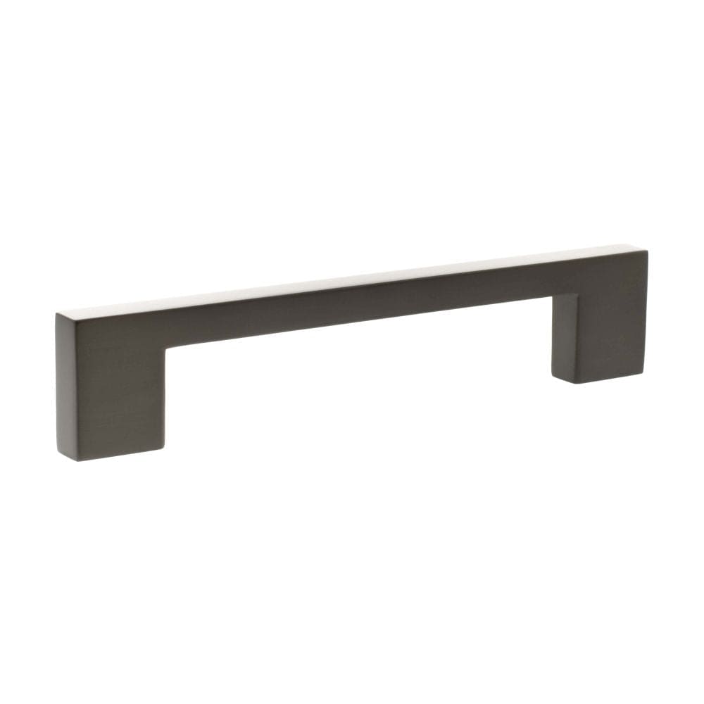 Millhouse Brass Cabinet Hardware Urban Dark Bronze / Cabinet Pull Handles Millhouse Brass Empire Slim Cabinet Pull Handle 128mm - Urban Dark Bronze