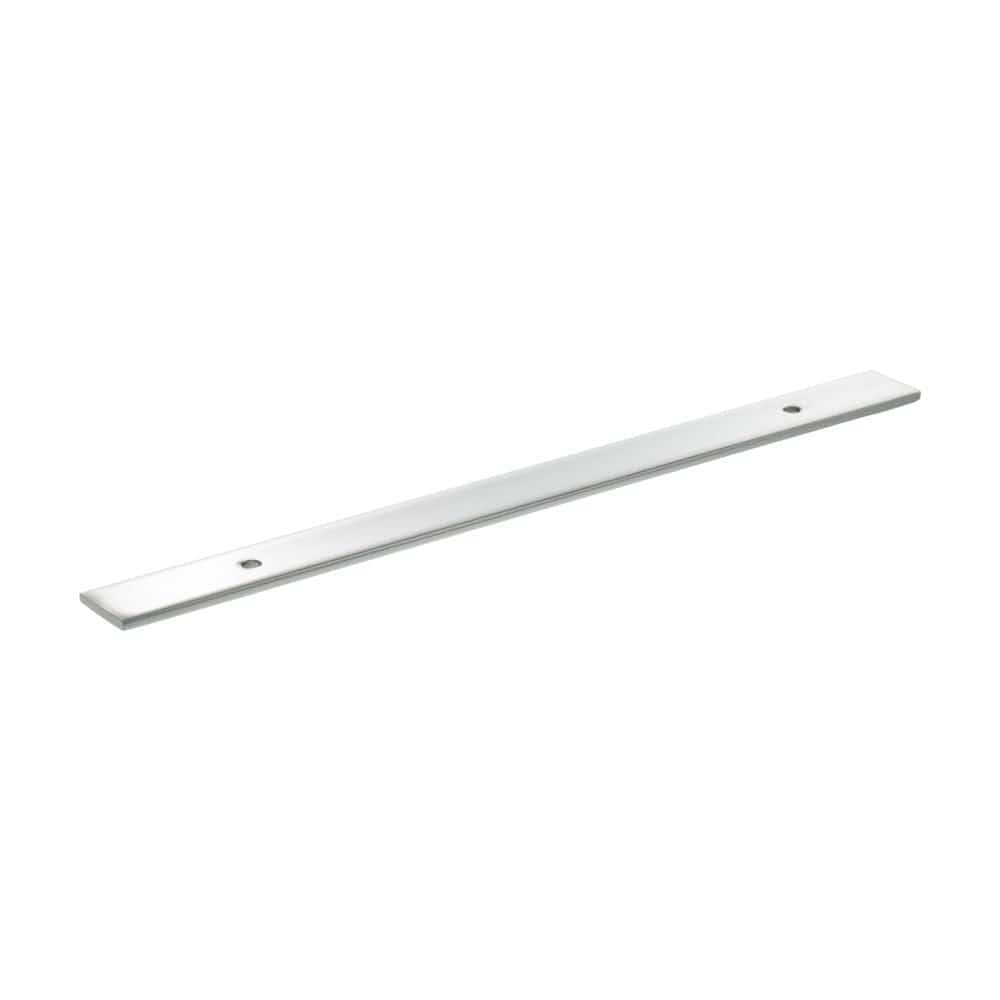 Millhouse Brass Cabinet Hardware Polished Chrome / Backplate Only Millhouse Brass Long Wide Cabinet Handle Backplate 160mm - Polished Chrome