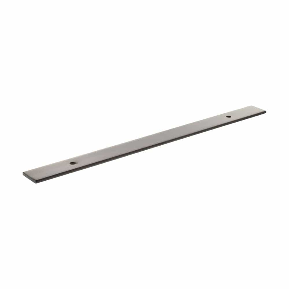 Millhouse Brass Cabinet Hardware Urban Dark Bronze / Backplate Only Millhouse Brass Long Wide Cabinet Handle Backplate 160mm - Urban Dark Bronze