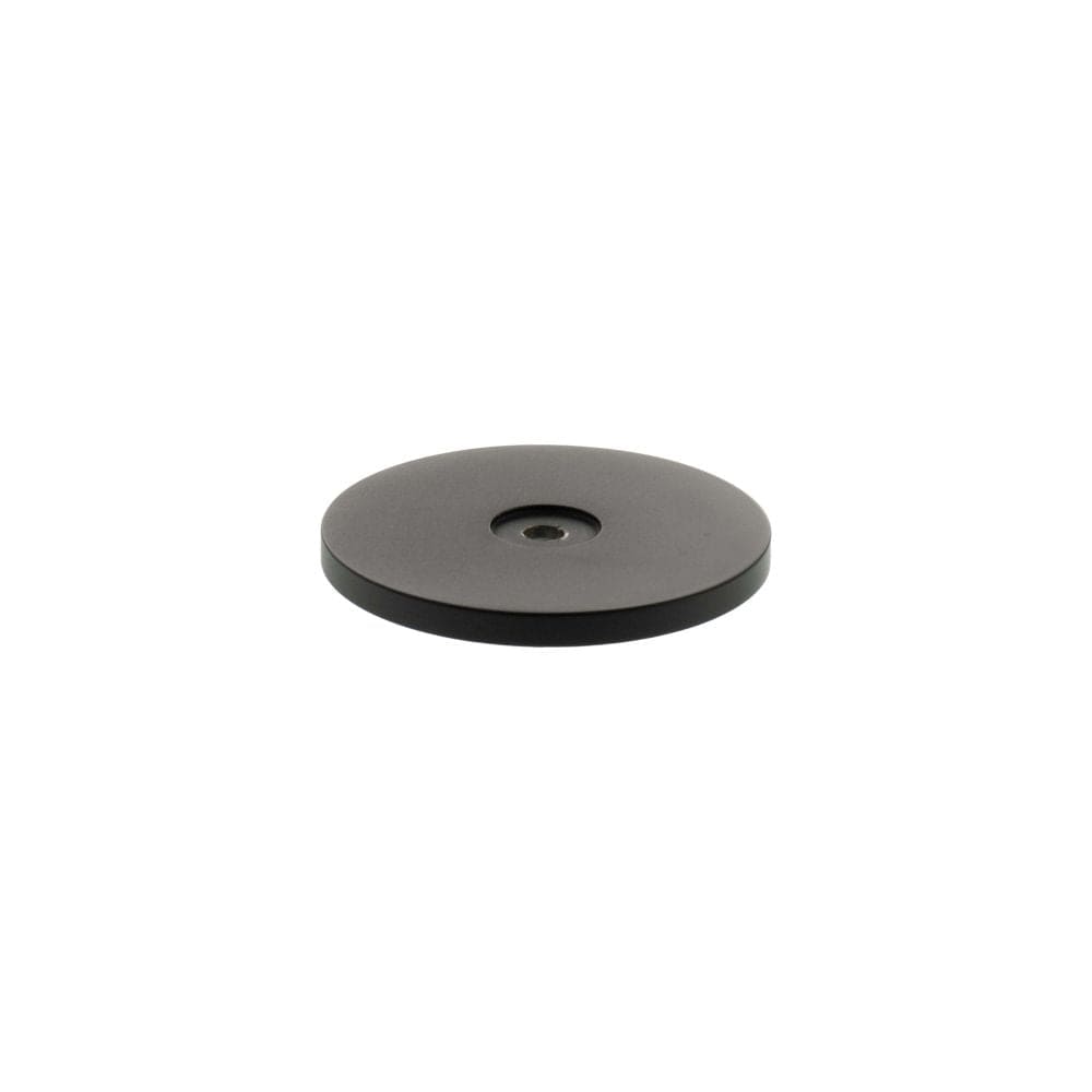 Millhouse Brass Cabinet Hardware Matt Black / Backplate Only Millhouse Brass Round Cabinet Handle Backplate - Matt Black