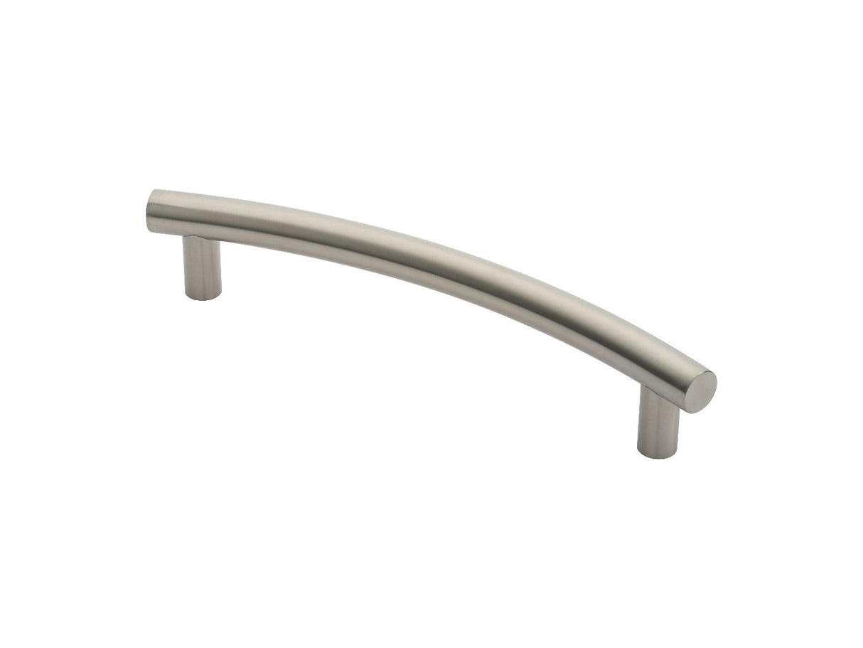 High quality image of Eurospec - Curved T Pull Handle - Satin Stainless Steel | Sku. pcts1350sss | Trade Door Handles.
