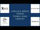 Carlisle Brass - Tempo Towel Ring - Polished Chrome