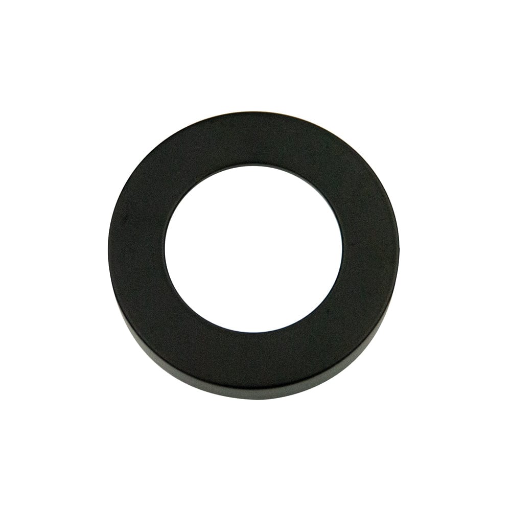 Rosso Maniglie Door Furniture Black Rosso Maniglie - Spare Round Rose (1 pair) - Powder Coat Black
