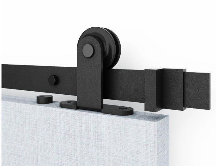 High quality image of PC Henderson - RUSTIC 100 TOP MOUNT 2M KIT: BLACK - 440184 | Sku. rtm-20 | Trade Door Handles.