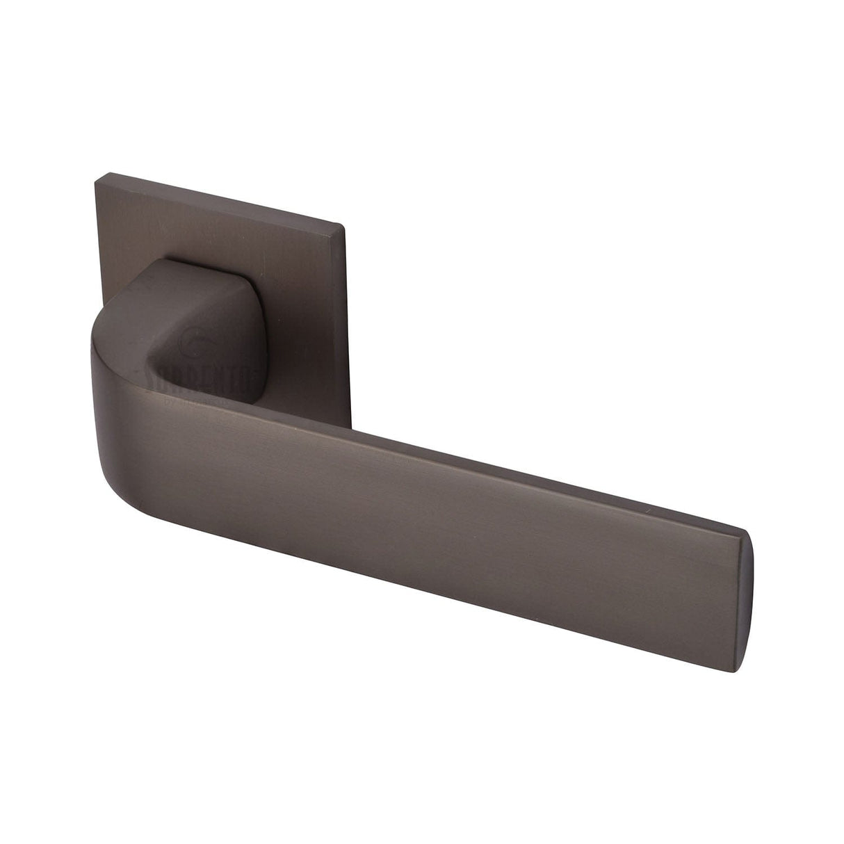 Sorrento Door Furniture Venetian Bronze / Square Rose Sorrento - Lisbon Lever Set Square Rose Venetian Bronze