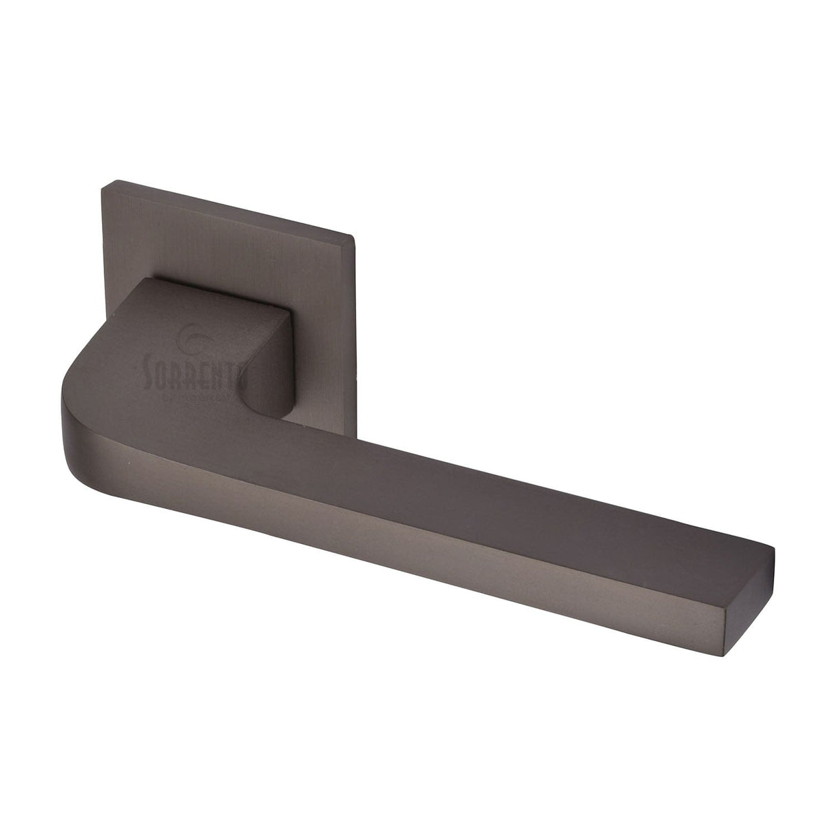 Sorrento Door Furniture Venetian Bronze / Square Rose Sorrento - Porto Lever Set Square Rose Venetian Bronze