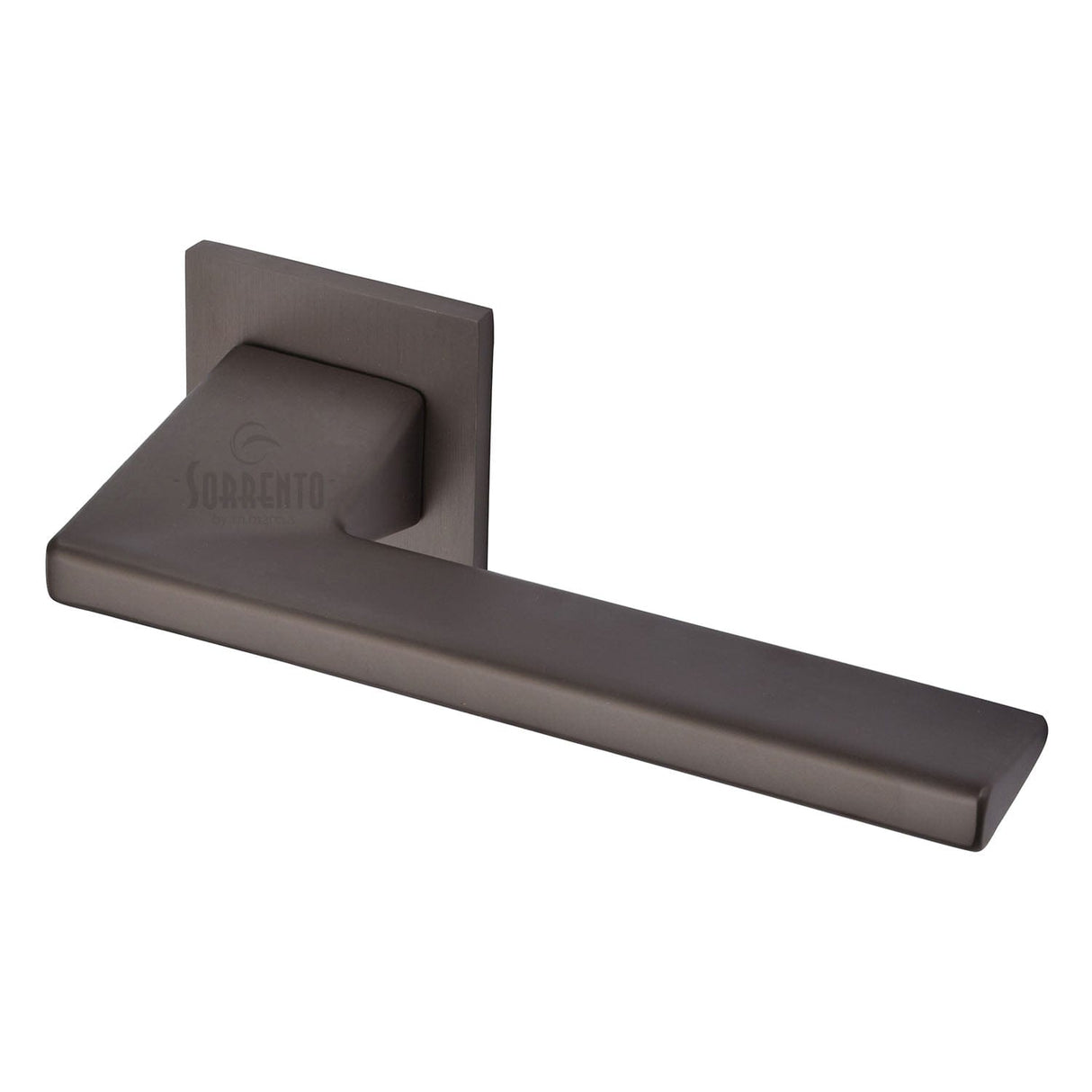 Sorrento Door Furniture Venetian Bronze / Square Rose Sorrento - Seville Lever Set Square Rose Venetian Bronze