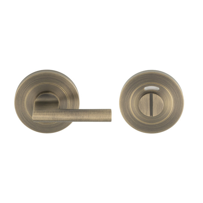High quality image of Eurospec - SWL Disabled Thumbturn - Antique Brass | Sku.SWT1025-IAB | Trade Door Handles.