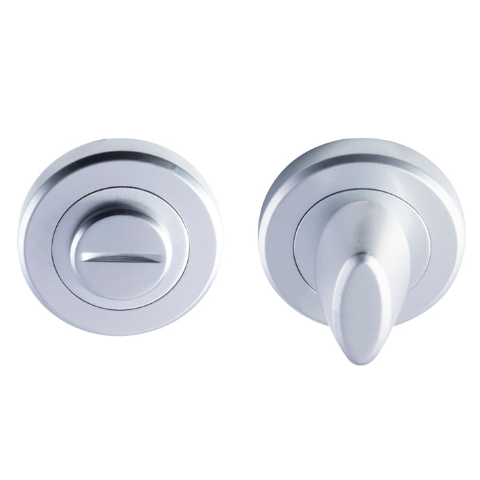 High quality image of Serozzetta - Turn and Release - Satin Chrome | Sku. szm004sc | Trade Door Handles.