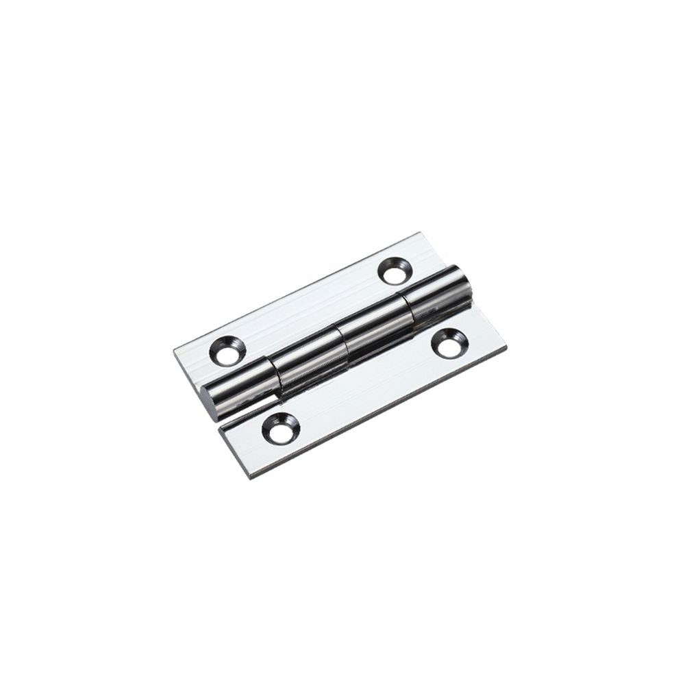 High quality image of the TOP Drawer Fittings - Solid Drawn Brass Butt Hinge - 38 x 22 x 1.3mm - Polished Chrome | Sku. tdf100cp | available to order from Trade Door Handles.