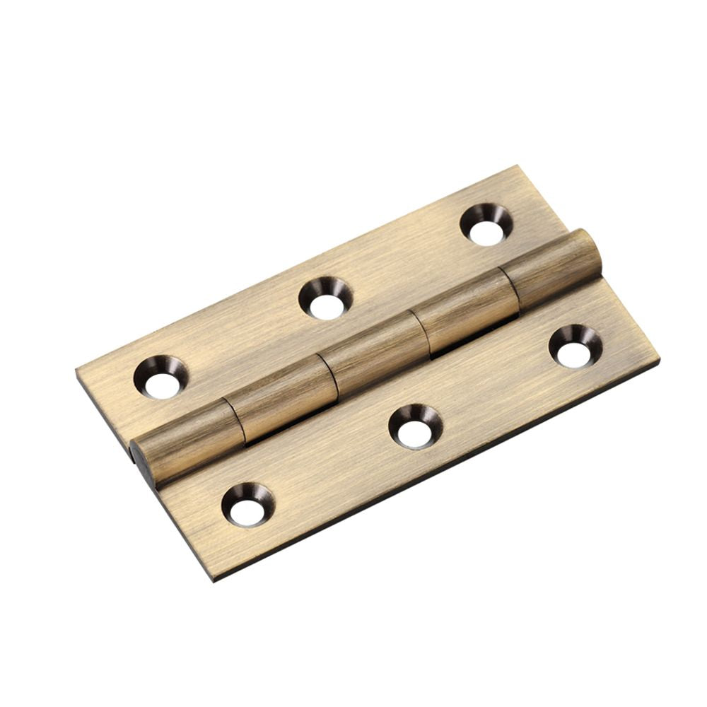 High quality image of the TOP Drawer Fittings - Solid Drawn Brass Butt Hinge - 64 x 35 x 2mm - Bronze | Sku. tdf110fb | available to order from Trade Door Handles.