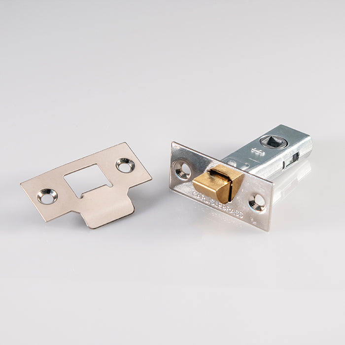 High quality image of Carlisle Brass - Tubular Latch 64mm - Nickel Plate | Sku. tl2 | Trade Door Handles.