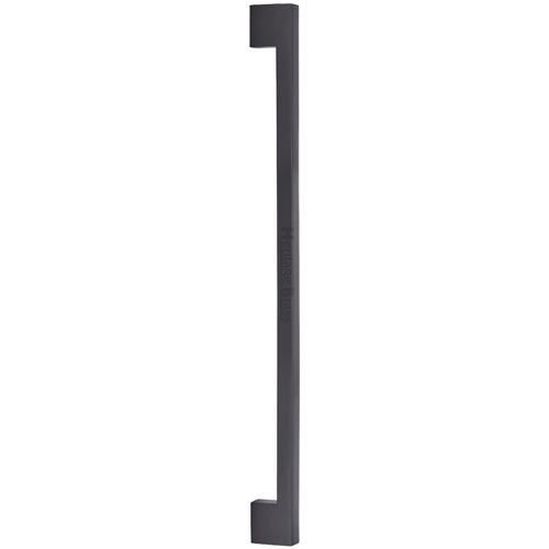 Heritage Brass Door Pull Handle Metro Design 636mm Matt Bronze Finish