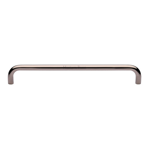 Heritage Brass Door Pull Handle Tubular Design 444mm Polished Nickel Finish