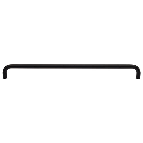 Heritage Brass Door Pull Handle Tubular Design 620mm Matt Black Finish