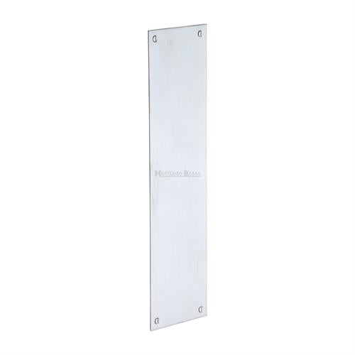 Heritage Brass Fingerplate 305mm Satin Chrome Finish