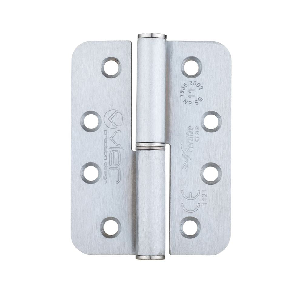 High quality image of the Vier - Grade 11 Lift Off Hinge Steel - Radius - 102 x 76 x 3mm - Right Hand - Satin Chrome | Sku. vslhr43rsc | available to order from Trade Door Handles.