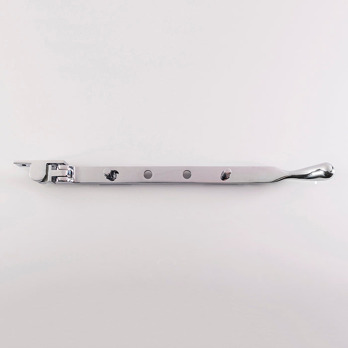 High quality image of Carlisle Brass - Bulb End Casement Stay 253mm - Polished Chrome | Sku. wf12scp | Trade Door Handles.