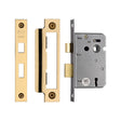 York Security Locks & Latches Polished Brass / 3 Lever Sashlocks / 2.5" / 65mm York - 3 Lever Sash Lock 2 1/2" PB