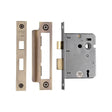 York Security Locks & Latches Antique Brass / 3 Lever Sashlocks / 3" / 76mm York - 3 Lever Sash Lock 3" AT