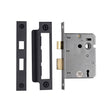 York Security Locks & Latches Matt Black / 3 Lever Sashlocks / 3" / 76mm York - 3 Lever Sash Lock 3" BLK