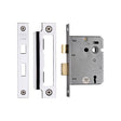 York Security Locks & Latches Polished Chrome / Polished Nickel / 3 Lever Sashlocks / 3" / 76mm York - 3 Lever Sash Lock 3" PC&PN