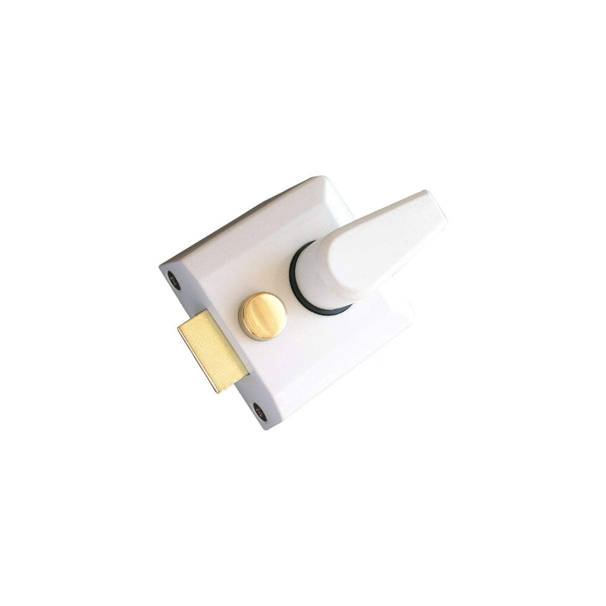 York Security Locks & Latches White / 40mm / Standard Nightlatch York - 40mm Std. Nightlatch White Finish