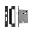 York Security Locks & Latches Matt Black / Bathroom Lock / 3" / 76mm York - Bathroom Lock 3 Matt Black finish