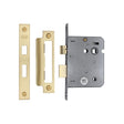 York Security Locks & Latches Satin Brass / Bathroom Lock / 3" / 76mm York - Bathroom Lock 3" Satin Brass finish