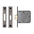 York Security Locks & Latches Matt Bronze / 3 Lever Deadlocks / 3" / 76mm York Security - 3" Deadlock 3 Lever - Matt Bronze