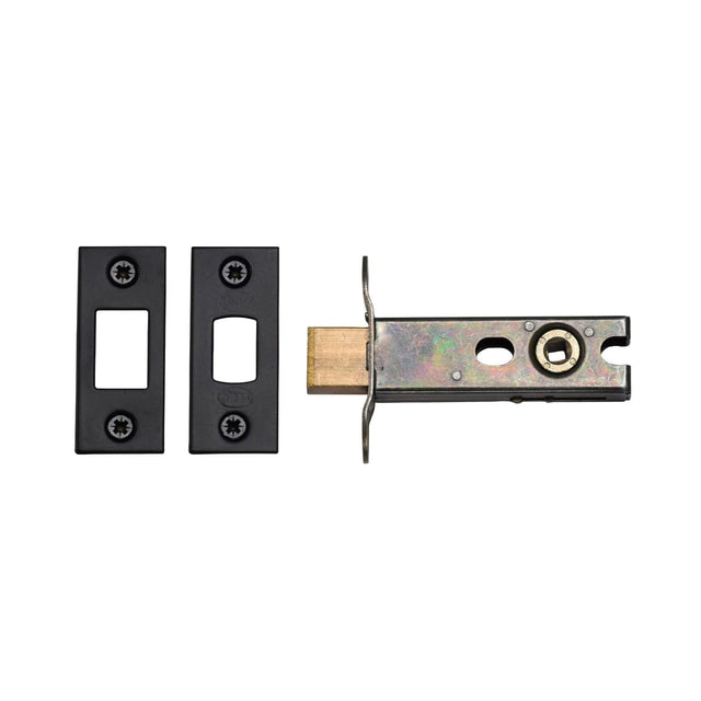York Security Locks & Latches Matt Black / Tubular Dead Bolts / 3" / 76mm York Security - Architectural Tubular Bathroom Deadbolt 3" - Matt Black