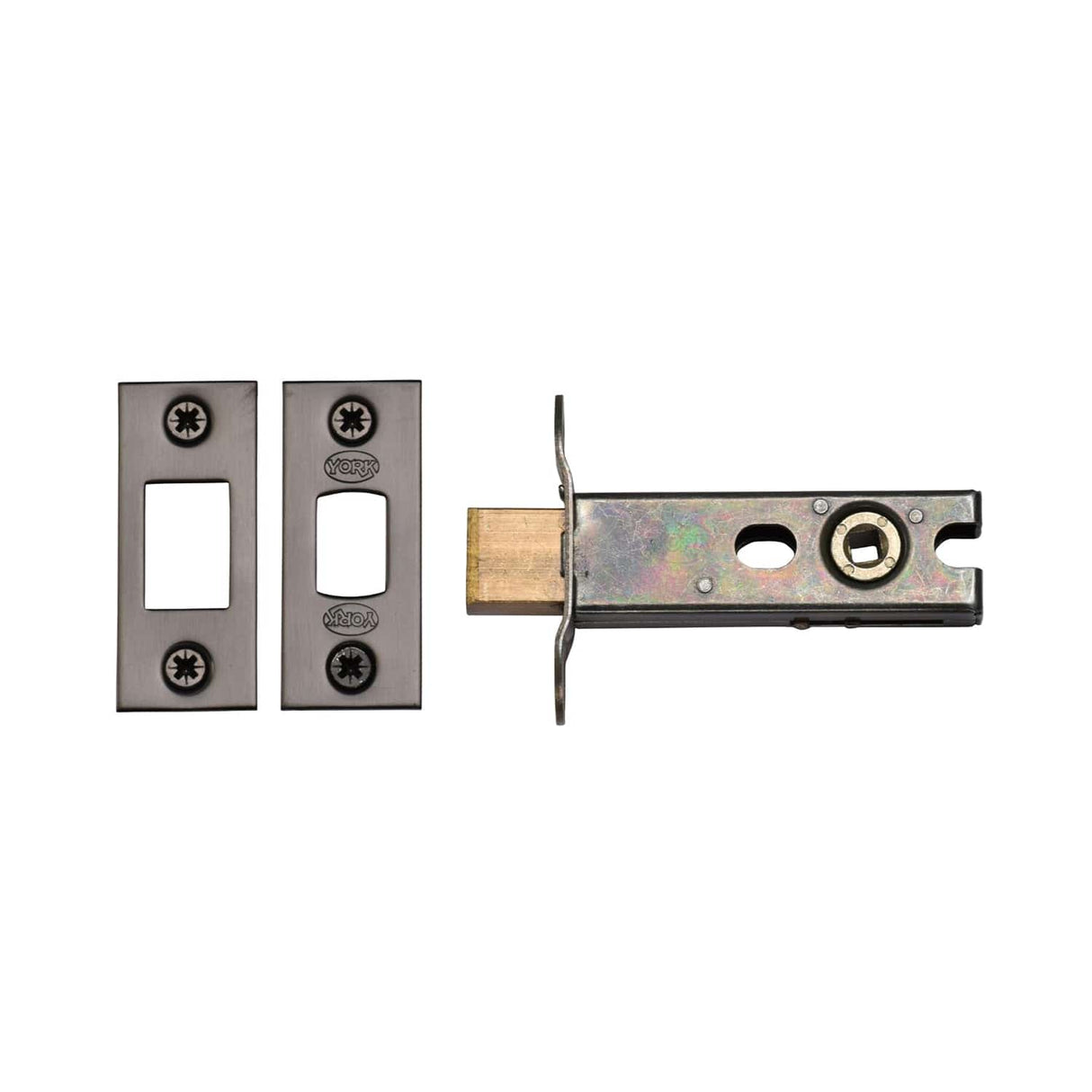 York Security Locks & Latches Matt Bronze / Tubular Dead Bolts / 3" / 76mm York Security - Architectural Tubular Bathroom Deadbolt 3" - Matt Bronze