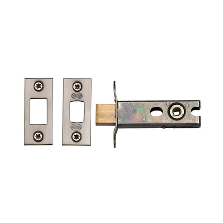 York Security Locks & Latches Satin Chrome / Nickel Finish / Tubular Dead Bolts / 3" / 76mm York Security - Architectural Tubular Bathroom Deadbolt 3" - Satin Chrome / Nickel Finish