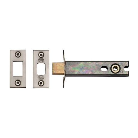 York Security Locks & Latches Satin Chrome / Nickel Finish / Tubular Dead Bolts / 4" / 102mm York Security - Architectural Tubular Bathroom Deadbolt 4" - Satin Chrome / Nickel Finish