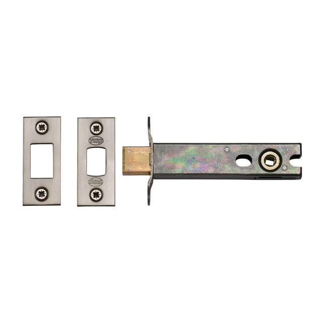 York Security Locks & Latches Satin Chrome / Nickel Finish / Tubular Dead Bolts / 4" / 102mm York Security - Architectural Tubular Bathroom Deadbolt 4" - Satin Chrome / Nickel Finish