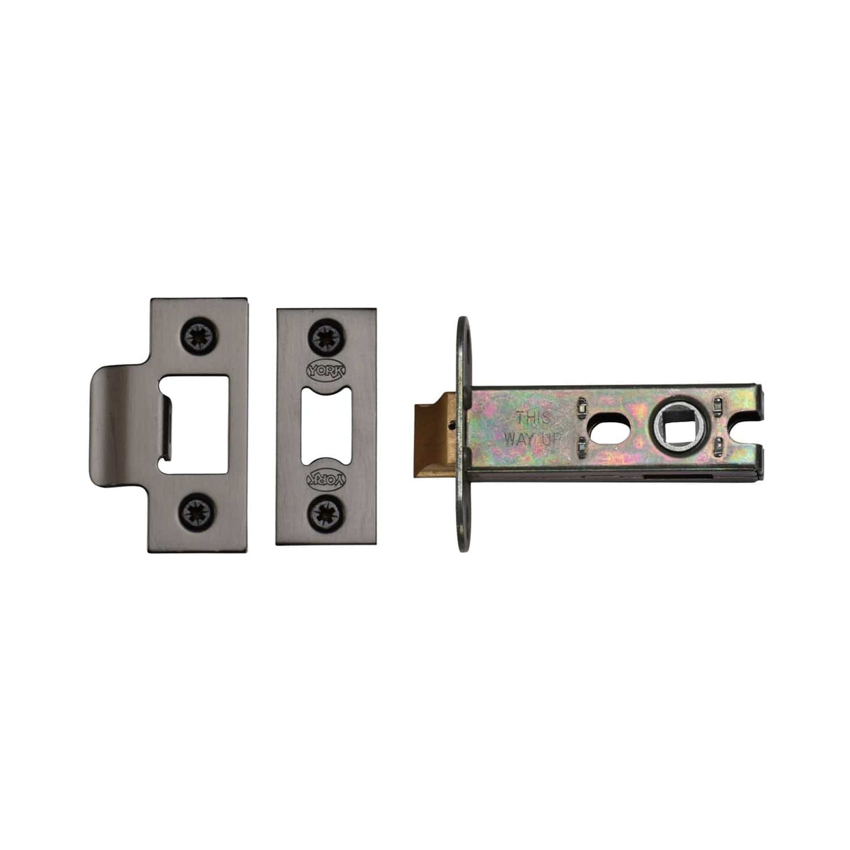 York Security Locks & Latches Matt Bronze / Tubular Mortice Latch / 3" / 76mm York Security - Architectural Tubular Latch 3" - Matt Bronze