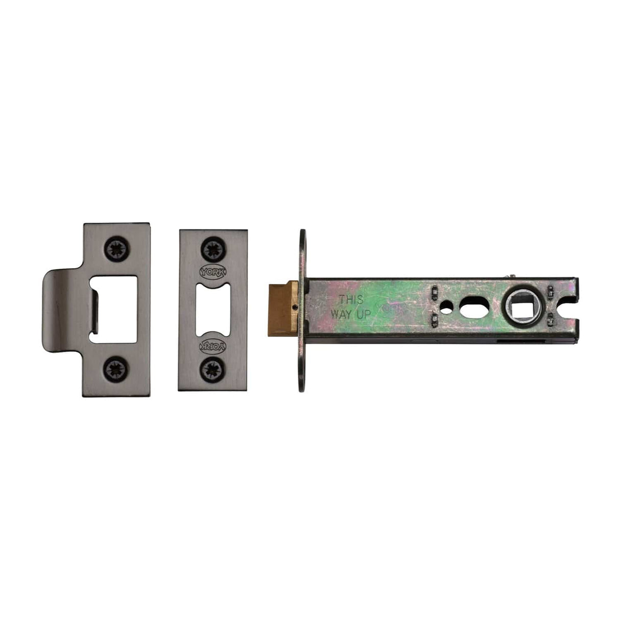 York Security Locks & Latches Matt Bronze / Tubular Mortice Latch / 4" / 102mm York Security - Architectural Tubular Latch 4" - Matt Bronze