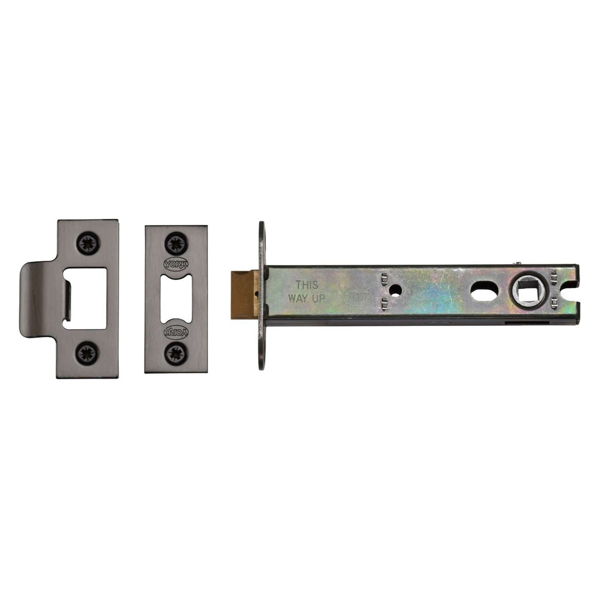 York Security Locks & Latches Matt Bronze / Tubular Mortice Latch / 5" / 127mm York Security - Architectural Tubular Latch 5" - Matt Bronze