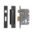 York Security Locks & Latches Matt Black / Euro Profile Sashlock / 2.5" / 65mm York Security - Euro Profile Sashlock 2 1/2" - Matt Black