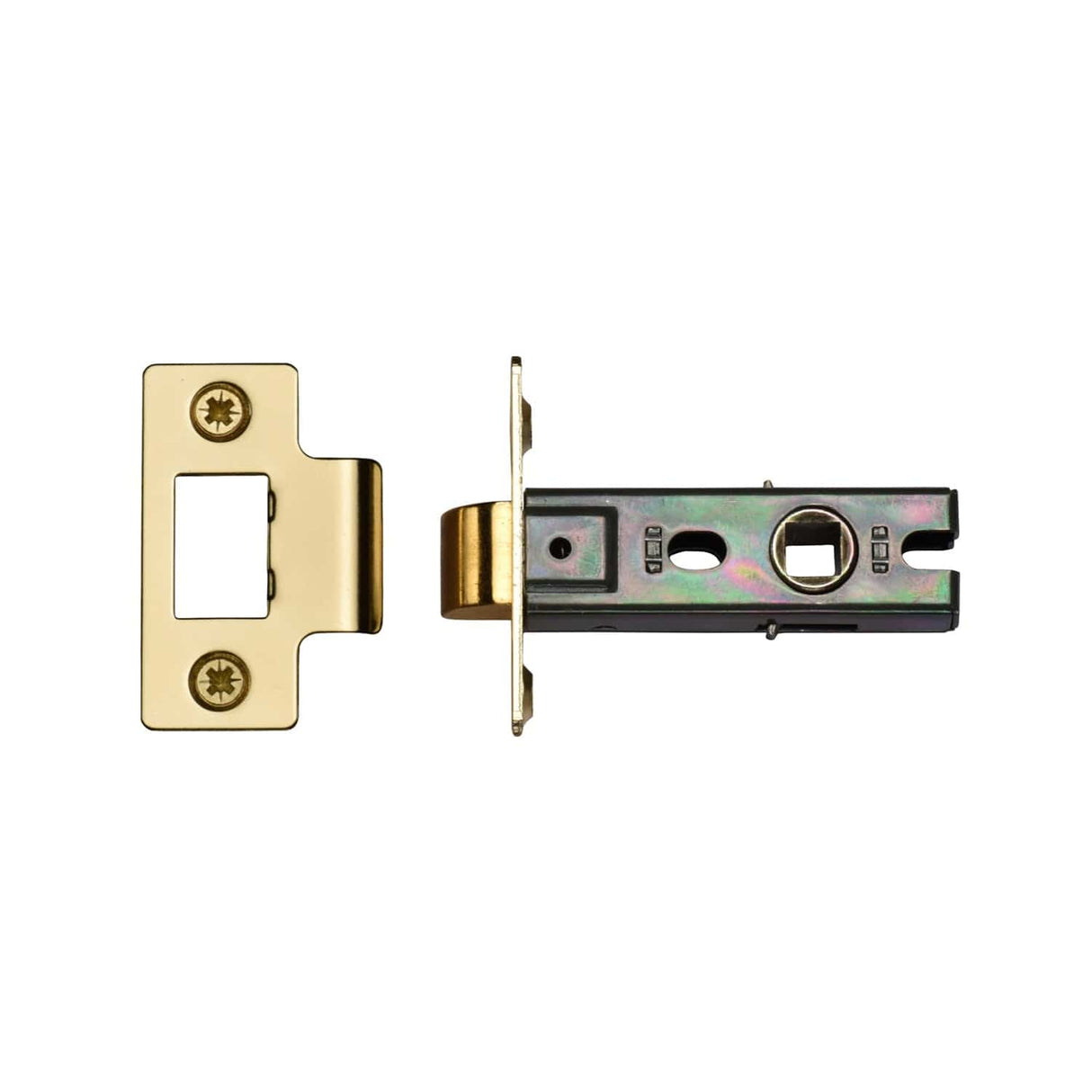 York Security Locks & Latches Polished Brass / Tubular Mortice Latch / 2.5" / 65mm York - York Tubular Latch 2 1/2" Polished Brass finish