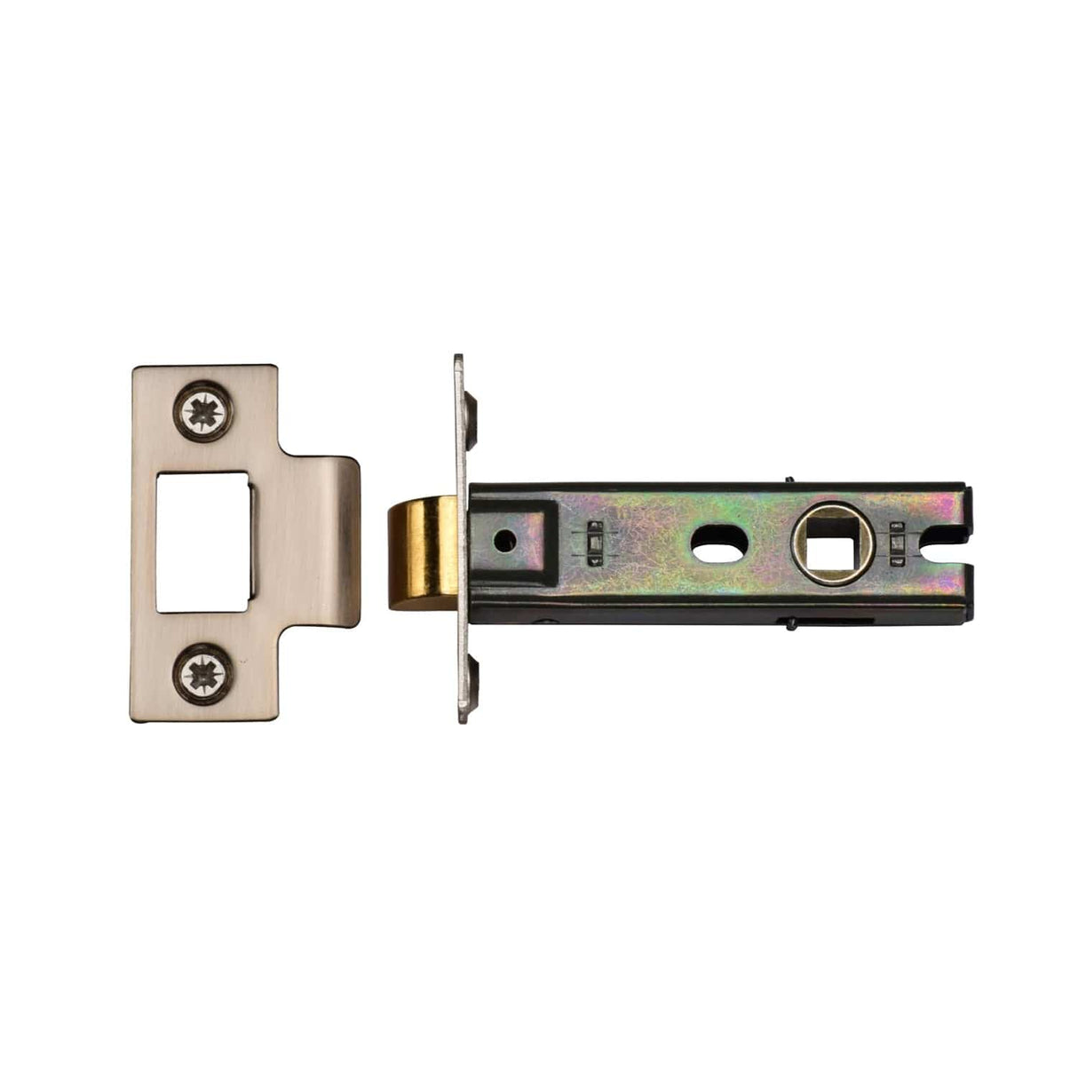 York Security Locks & Latches Satin Chrome / Nickel Finish / Tubular Mortice Latch / 3" / 76mm York - York Tubular Latch 3 Satin Nickel finish