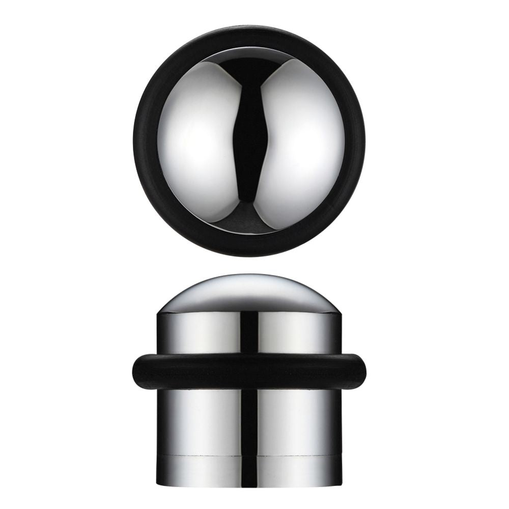 High quality image of the Zoo Hardware - Domed Floor Mounted Door Stop - 31mm Dia 35mm Proj - Polished Chrome | Sku. zab86cp | available to order from Trade Door Handles.