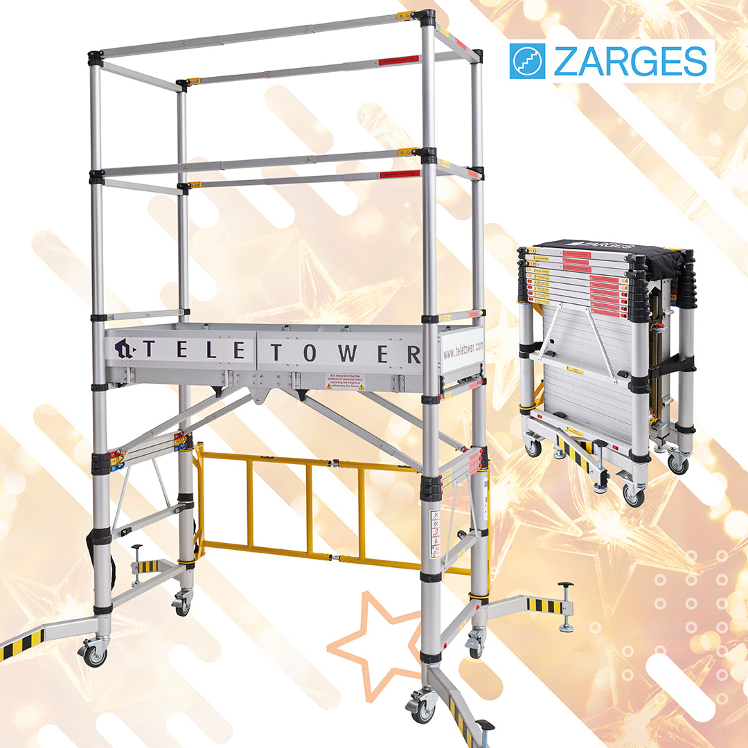 Zarges Teletower TT002 Telescopic Aluminium Access Tower