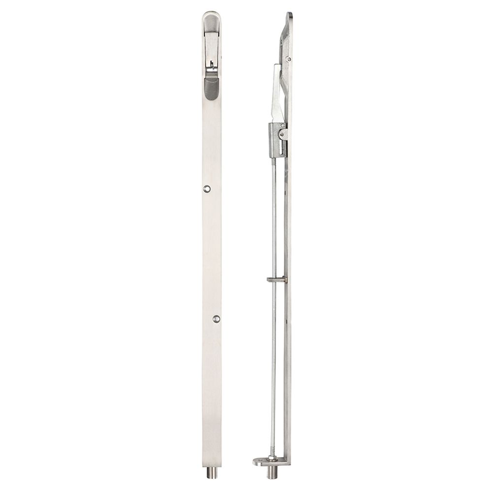 High quality image of the Zoo Hardware - Lever Action Flush Bolt 20 x 457mm Radius - Stain Stainless Steel | Sku. zas12rss | available to order from Trade Door Handles.