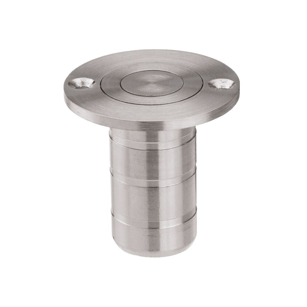 High quality image of the Zoo Hardware - Dust Socket for Flush Bolts - Wood 20mm dia. x 38mm - Stain Stainless Steel | Sku. zas14ass | available to order from Trade Door Handles.