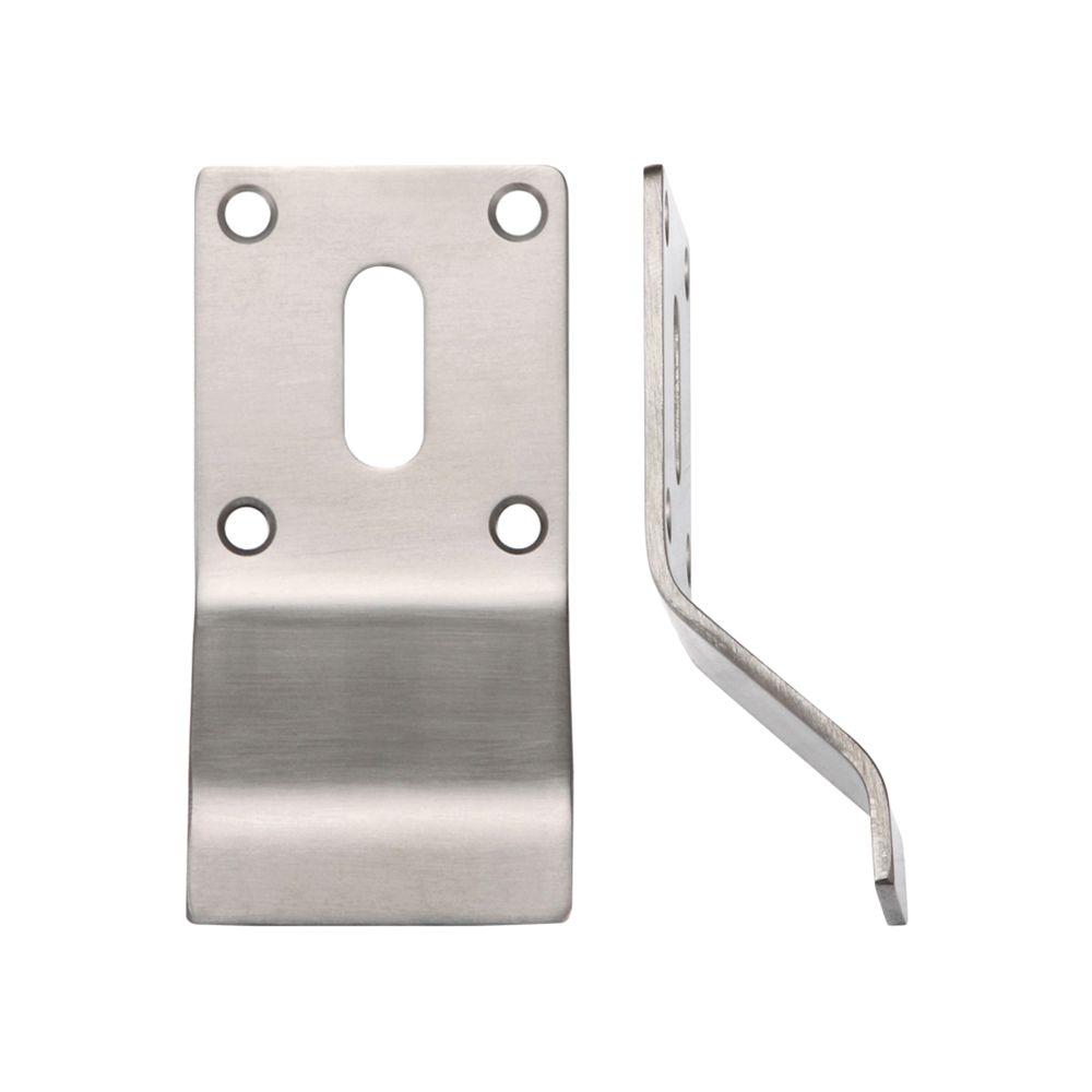 High quality image of the Zoo Hardware - Cylinder Latch Pull - Standard Profile - 88mm x 43mm - Stain Stainless Steel | Sku. zas20ss | available to order from Trade Door Handles.