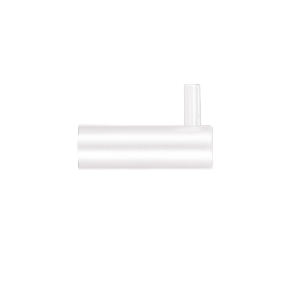 High quality image of the Zoo Hardware - Wall Mounted Hook - Without Rose | Sku. zas76-pcw | available to order from Trade Door Handles.