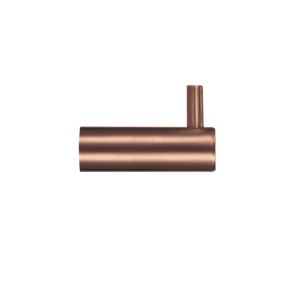 High quality image of the Zoo Hardware - Wall Mounted Hook - Without Rose - PVD Satin Bronze | Sku. zas76-pvdbz | available to order from Trade Door Handles.